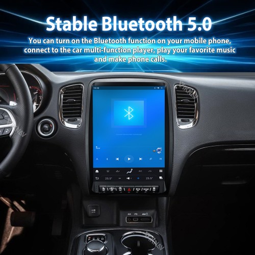 Viknav 13.8 inch Car radio For Dodge Durango 2014-2016 Wireless Carplay Android 13 Touch Screen Tape Recorder Head Unit Multimedia Player
