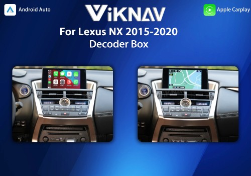 Viknav Linux System For Lexus NX 2015-2020 Wireless Apple CarPlay Android Auto Stereo Only Support Original Car Screen