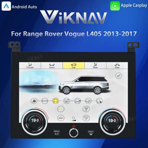 Viknav For Land Range Rover Vogue L405 2013-2017 Electronic Air Conditioning Switch New AC Panel Touch Screen Climate Control