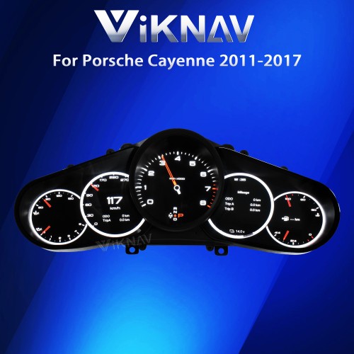 Viknav Digital Cluster Car Speedometer For Porsche Cayenne 2011-2017 Car Multimedia Player Car Instrument Cluster