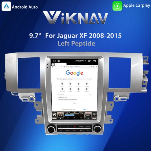 Viknav Andriod 12 Car Radio For Jaguar XF 2008-2015 Left Hand Drive 9.7 Inch Car Stereo GPS Navigation Multimedia Player Haed Unit