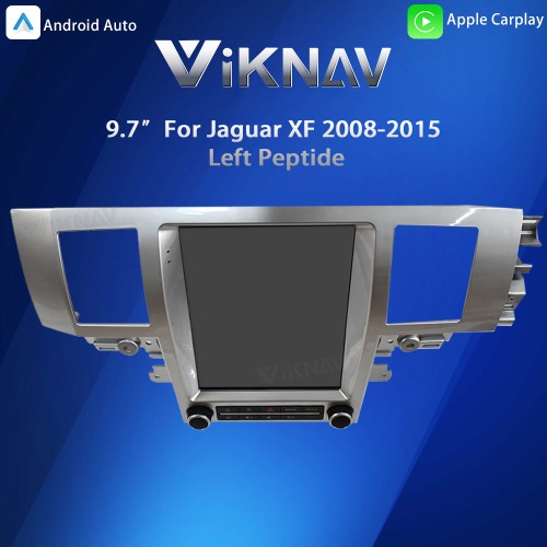 Viknav Andriod 12 Car Radio For Jaguar XF 2008-2015 Left Hand Drive 9.7 Inch Car Stereo GPS Navigation Multimedia Player Haed Unit