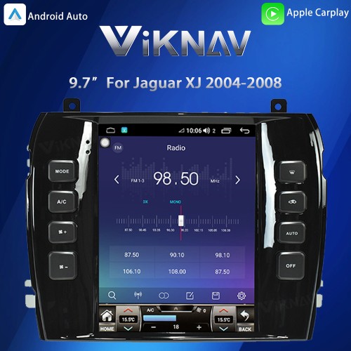 Viknav Carplay Car Stereo For Jaguar XJ XJL 2004-2008 Andriod Auto Radio GPS Navigation DSP Touch Screen  Multimedia Player