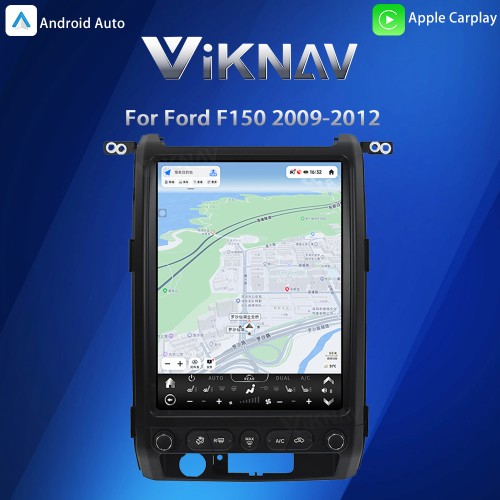 Viknav Upgrade Android 13 Car Radio For Ford F150 2009-2012 Wireless Car Stereo Carplay GPS Navigation Multimedia Player Head Unit