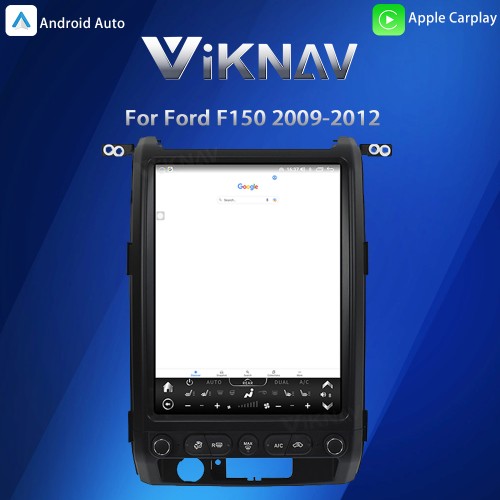 Viknav Upgrade Android 13 Car Radio For Ford F150 2009-2012 Wireless Car Stereo Carplay GPS Navigation Multimedia Player Head Unit