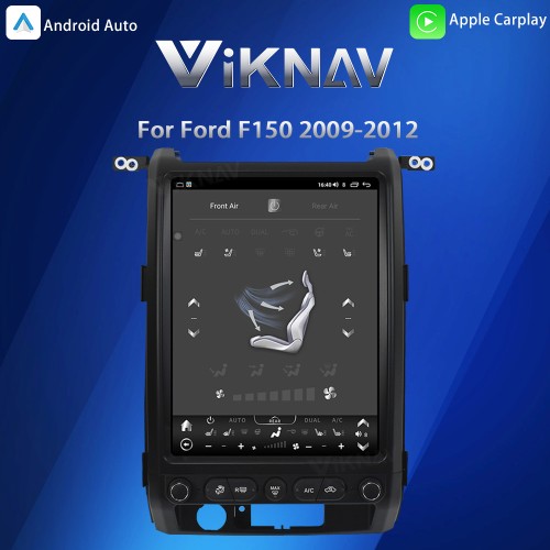 Viknav Upgrade Android 13 Car Radio For Ford F150 2009-2012 Wireless Car Stereo Carplay GPS Navigation Multimedia Player Head Unit
