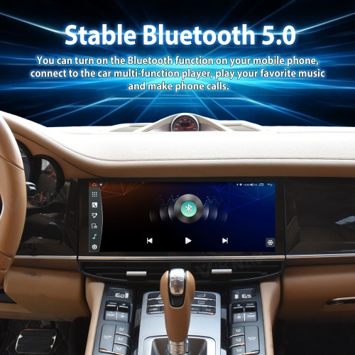 Viknav 12.3 Inch For Porsche Panamera 2011-2017 Multimedia Player Touch Screen Head Unit Android Auto Tape Recorder GPS Navigation