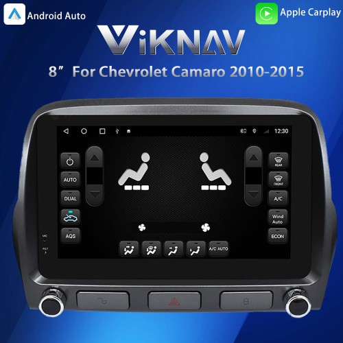Viknav Upgrade Android 13 Car Radio For Chevrolet  Camaro 2010-2015 Wireless Car Stereo Carplay GPS Navigation Multimedia Player Head Unit