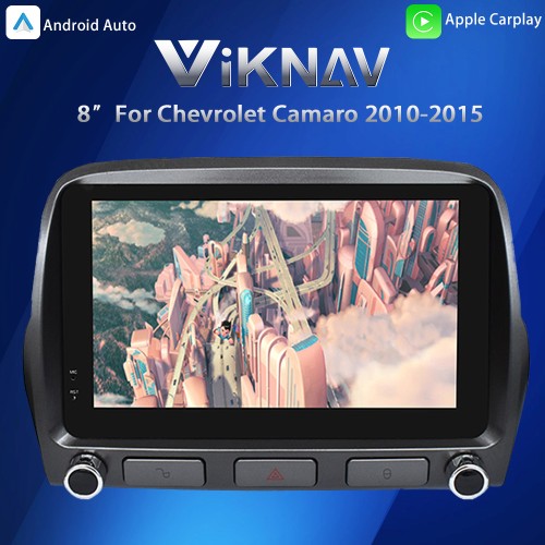 Viknav Upgrade Android 13 Car Radio For Chevrolet  Camaro 2010-2015 Wireless Car Stereo Carplay GPS Navigation Multimedia Player Head Unit
