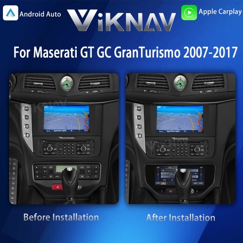 Viknav For Maserati GT GC GranTurismo 2007-2017 Electronic Air Conditioning Switch New AC Panel Touch Screen Climate Control