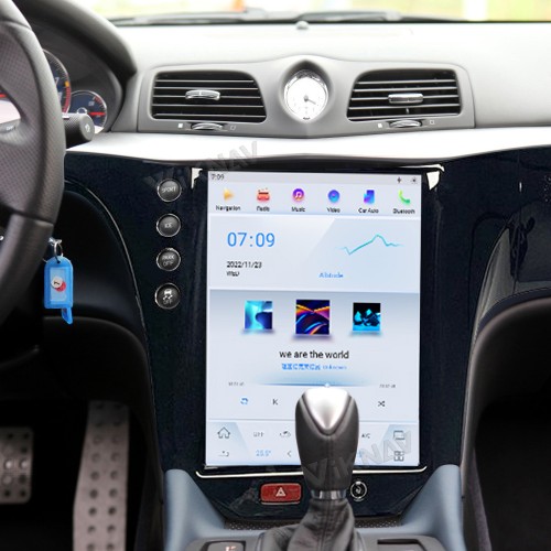 Viknav 13.6 Inch Android 8 Corefor Maserati GT 2007-2017 Touch Screen Head Unit car Stereo carplay Android auto GPS Navigation Multimedia Player Starlight Effect