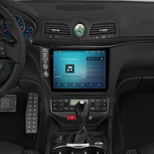 Viknav 10.25 Inch Android 8 Core Car Radio Player For Maserati GT GC GranTurismo 2007-2017 Car Multimedia Player GPS Navigation(Black 128GB)