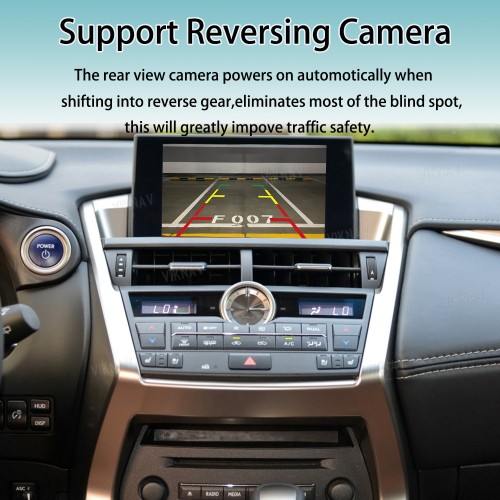 Viknav Linux System For Lexus NX 2015 -2017 Wireless Apple CarPlay Android Auto only support original car high version