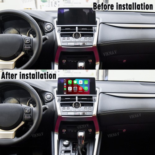 Viknav Linux System For Lexus NX 2018 -2020 Wireless Apple CarPlay Android Auto only support original car 8 inch Screen