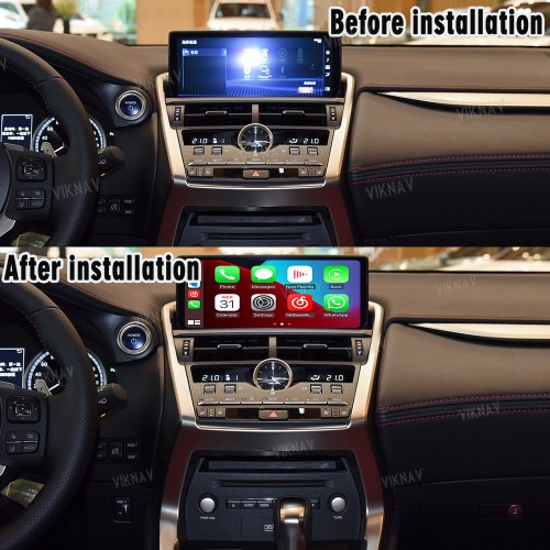 Viknav Linux System For Lexus NX 2018 -2020 Wireless Apple CarPlay Android Auto only support original car 10.25 inch Screen