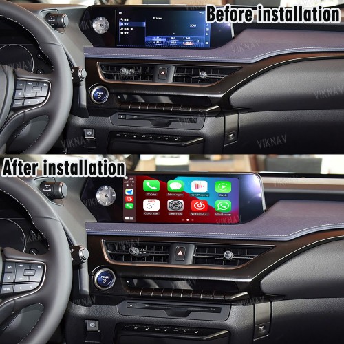 Viknav Linux System For Lexus UX 2019 -2022 Wireless Apple CarPlay Android Auto only support original car 10.25 inch Screen