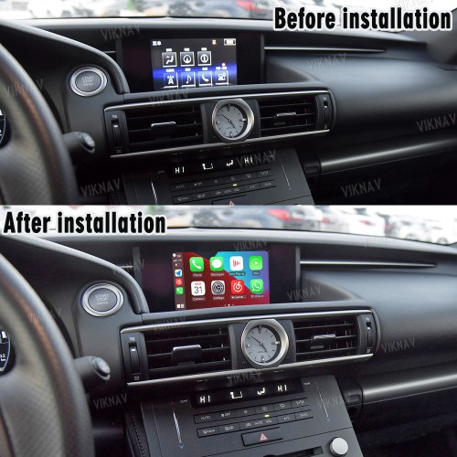 Viknav Fit For Original Car Screen Linux System For Lexus RC 2015 2016 2017 2018 Wireless Apple CarPlay Android Auto(High Version)
