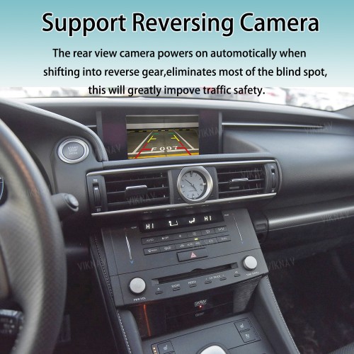 Viknav Fit For Original Car Screen Linux System For Lexus RC 2015 2016 2017 2018 Wireless Apple CarPlay Android Auto(High Version)