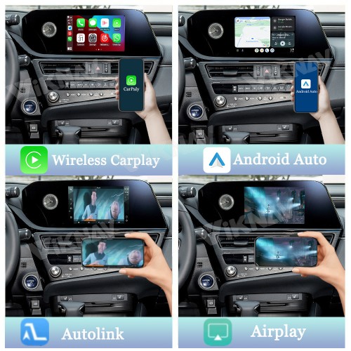 Viknav Fit For Original Car 8 Inch Screen Linux System For Lexus ES 2021 2022 Wireless Apple CarPlay Android Auto