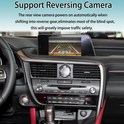 Viknav Fit For Original Car 8 Inch Screen Linux System For Lexus RX 2016 2017 2018 2019 Wireless Apple CarPlay Android Auto