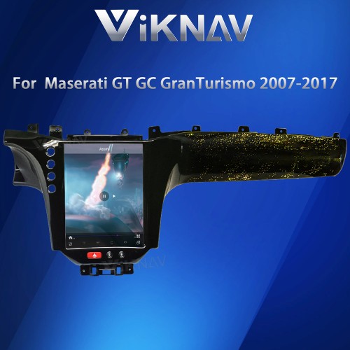 Viknav 13.6 Inch Android 8 Corefor Maserati GT 2007-2017 Touch Screen Head Unit car Stereo carplay Android auto GPS Navigation Multimedia Player Starlight Effect