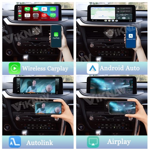 Viknav Fit For Original Car 12.3 Inch Screen Linux System For Lexus RX 2020 2021 2022 Wireless Apple CarPlay Android Auto