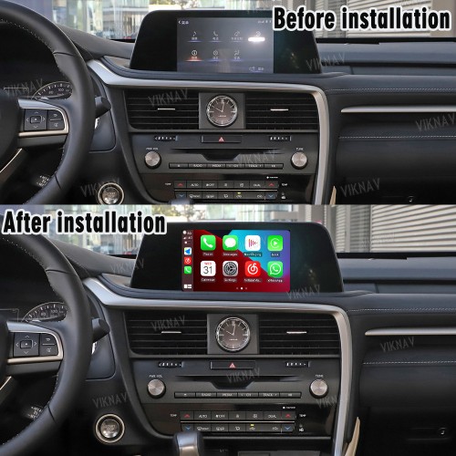 Viknav Fit For Original Car 8 Inch Screen Linux System For Lexus RX 2020 2021 2022 Wireless Apple CarPlay Android Auto