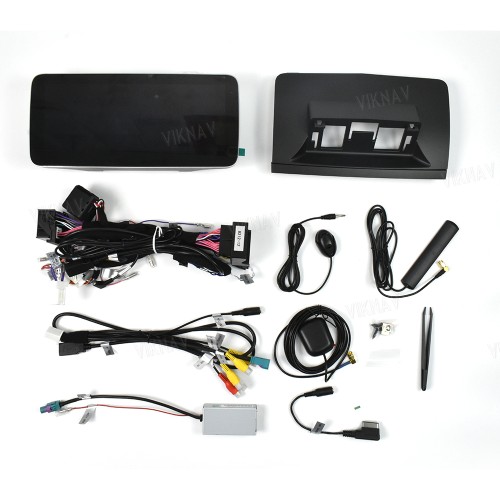 Viknav 10.25 Inch Android Car With Screen Multimedia Player For Mercedes Benz C Class W204 2008-2014 GPS Navigation 2Din