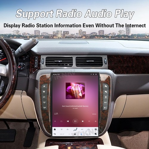 Viknav Upgrade 13.8 Inch Android Car Radio For GMC YUKON/Chevy Suburban Tahoe 2007-2013 Carplay GPS Navigation Multimedia Stereo Video Player(128GB)