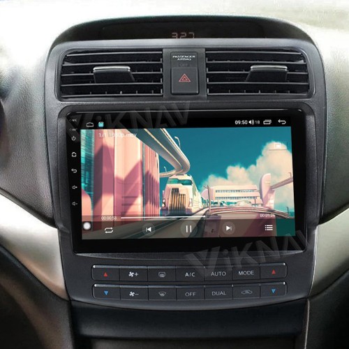 Viknav Android Car Radio For Honda Acura TSX 2004-2008 Car Stereo Receiver Touch Screen GPS Navigation Multimedia Player Head Unit(128GB)