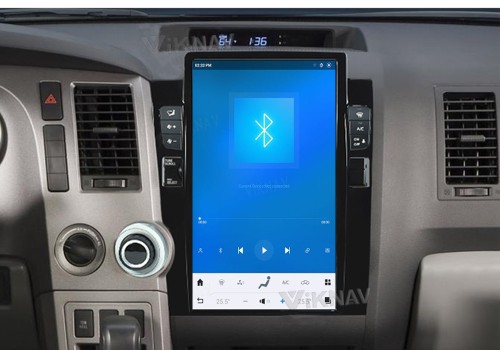 VIKNAV 13.6 Inch Car Radio For Toyota Tundra 2007-2013 Android Car GPS Navigation Multimedia Video Player Auto Car Stereo Carplay(128GB)
