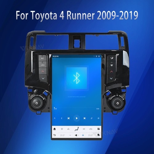 VIKNAV 2 Din Android Multimedia Player Car GPS Radio Stereo For Toyota 4 Runner 2009-2019 Navigation Wireless Carplay Receiver(128GB)
