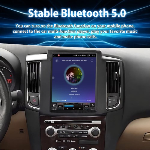 Viknav 10.4 Inch  For Nissan MAXIMA 2008-2012 Car Stereo Android Auto GPS Navigation Multimedia Player Wireless Carplay Tape Recorder Head Unit (128GB)
