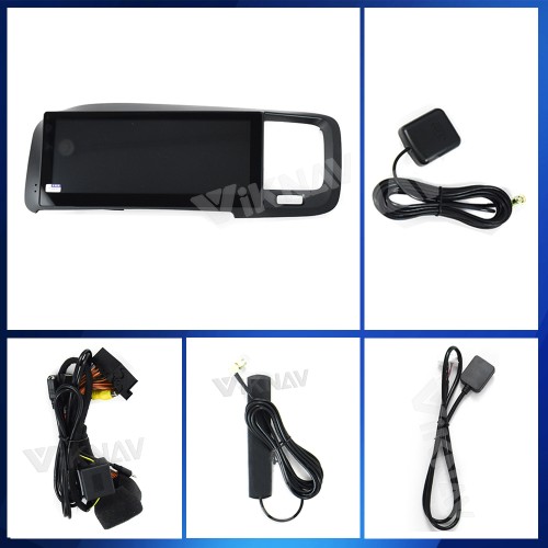 Viknav Car Stereo Radio 8.8 Inch GPS Navigation For Volvo S60 V60 2011-2017 LHD Multimedia DVD Player Android Autoradio HD Screen 2 Din (128GB)