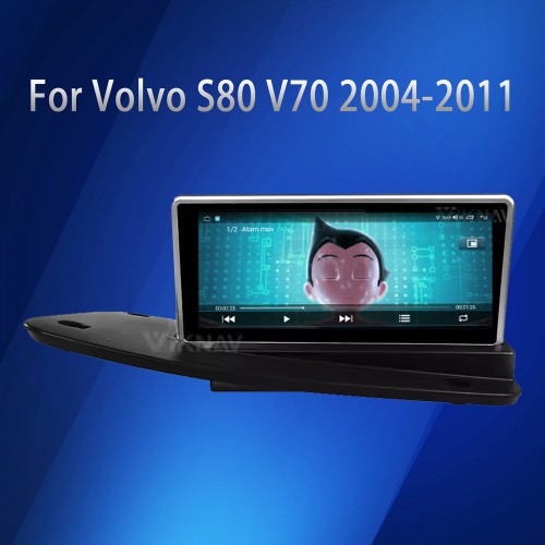 Viknav Android Car Radio For Volvo S80 V70 2004-2011 Built-in Carplay 8.8 Inch GPS Navigation Multimedia Player Touch Screen Head Unit(128GB)