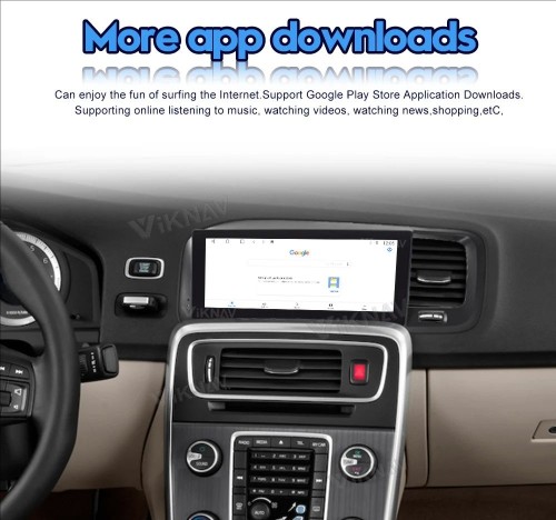 Android Car Stereo Car Radio Tesla Style Multimedia Player For Volvo S60 2011-2014 GPS Navigation DVD Player Head Unit (128GB)
