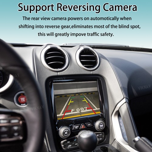 Viknav Linux System Interface Box For Dodge Viper 2013-2016 Wireless Apple CarPlay Android Auto Stereo Only Support Original Car Screen