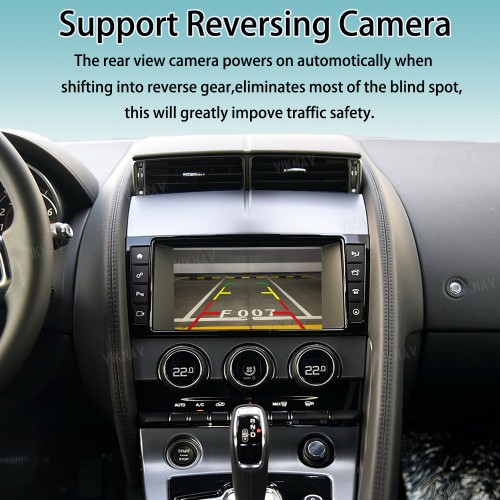 Viknav Linux System Interface Box For Jaguar F-Type 2013-2018 Wireless Apple CarPlay Android Auto Stereo Only Support Original Car Screen