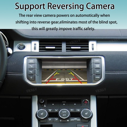 Viknav Linux System Interface Box For Land Rover Range Rover Evoque L538 2012-2015 Wireless Apple CarPlay Android Auto Stereo Only Support Original Car Screen