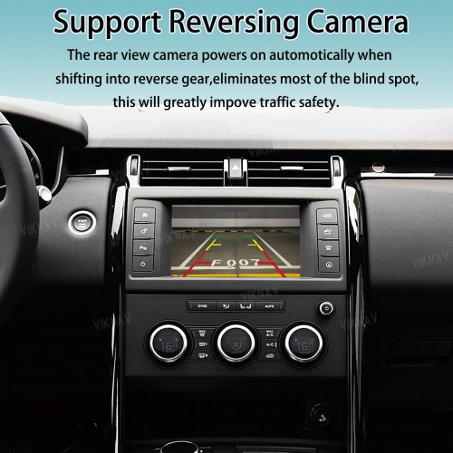 Viknav Linux System Interface Box For Land Rover Discovery 5 L462 2017- Wireless Apple CarPlay Android Auto Stereo Only Support Original Car Screen