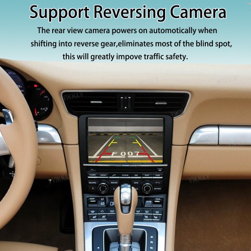 Viknav Linux System Interface Box For Porsche 911 2006-2018 Wireless Apple CarPlay Android Auto Stereo Only Support Original Car Screen