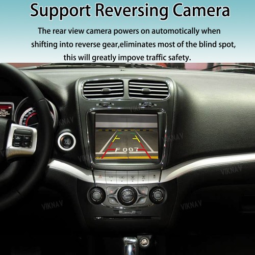 Viknav Linux System Interface Box For Fiat Viaggio/Ottimo Wireless Apple CarPlay Android Auto Stereo Only Support Original Car Screen