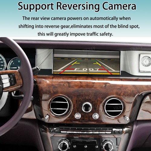 Viknav Linux System Interface Box For Rolls-Royce Phantom 2006-2018 Wireless Apple CarPlay Android Auto Stereo Only Support Original Car Screen