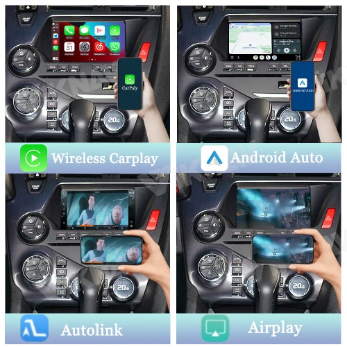 Viknav Linux System Interface Box For DS DS5LS DS5 DS6 2014-2016 Wireless Apple CarPlay Android Auto Stereo Only Support Original Car Screen