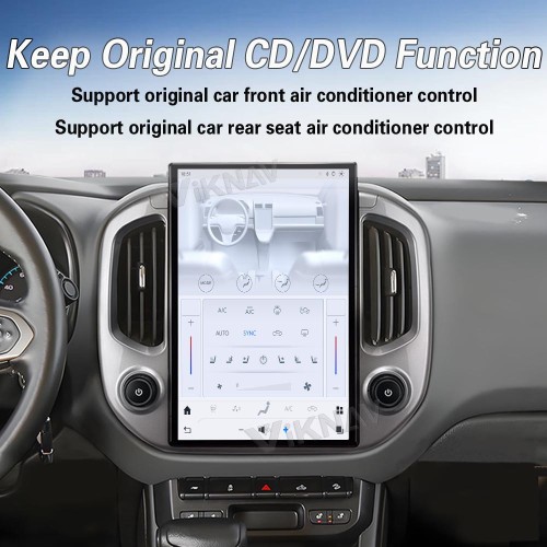 Viknav 14.4 Inch Car Radio for Chevrolet Colorado GMC Canyon 2014-2018 Touch Screen Upgrade Android 13 Head Unit Wireless Carplay Car GPS Navigation Multimedia Player