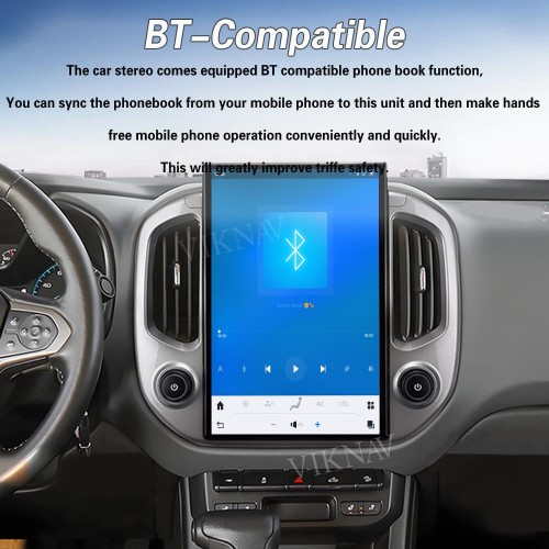 Viknav 14.4 Inch Car Radio for Chevrolet Colorado GMC Canyon 2014-2018 Touch Screen Upgrade Android 13 Head Unit Wireless Carplay Car GPS Navigation Multimedia Player