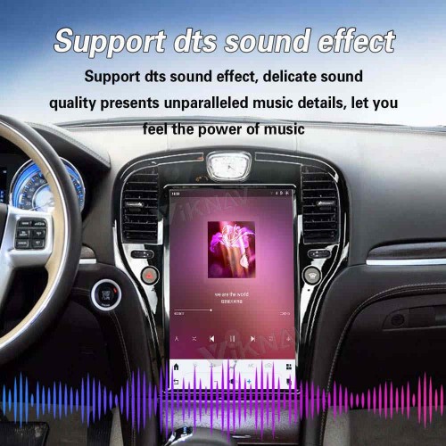 Viknav 14.4 Inch Car Radio for Chrysler 300C 2011-2020 Touch Screen Upgrade Android 13 Head Unit Wireless Carplay Car GPS Navigation Multimedia Player