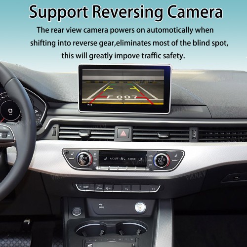 Viknav Linux System Interface Box For AUDI Q3 A3 A4 A5 Q5 2019-2023 MIB3 Wireless Apple CarPlay Android Auto Stereo Only Support Original Car Screen