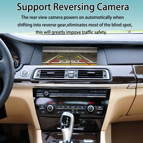 Viknav Linux System Interface Box For BMW 5 Series F10/11/07/18 7 Series F01/02/03/04 2009-2013 CIC Wireless Apple CarPlay Android Auto Stereo Only Support Original Car Screen