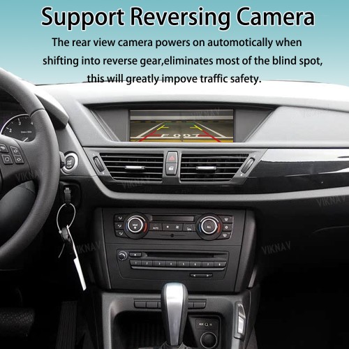 Viknav Linux System Interface Box For BMW X1 E84 X3 F25 X5 E70 X6 E71/72 2010-2015 CIC Wireless Apple CarPlay Android Auto Stereo Only Support Original Car Screen